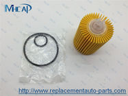 04152-38010 Replacing Oil Filter In Car , Paper Oil Filter Car Filtration