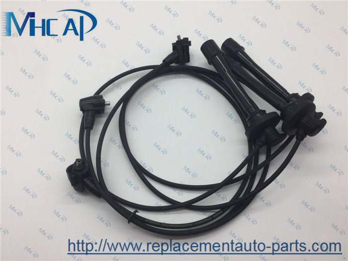 Black Color 19037-62010 Ignition Wire Set For TOYOTA